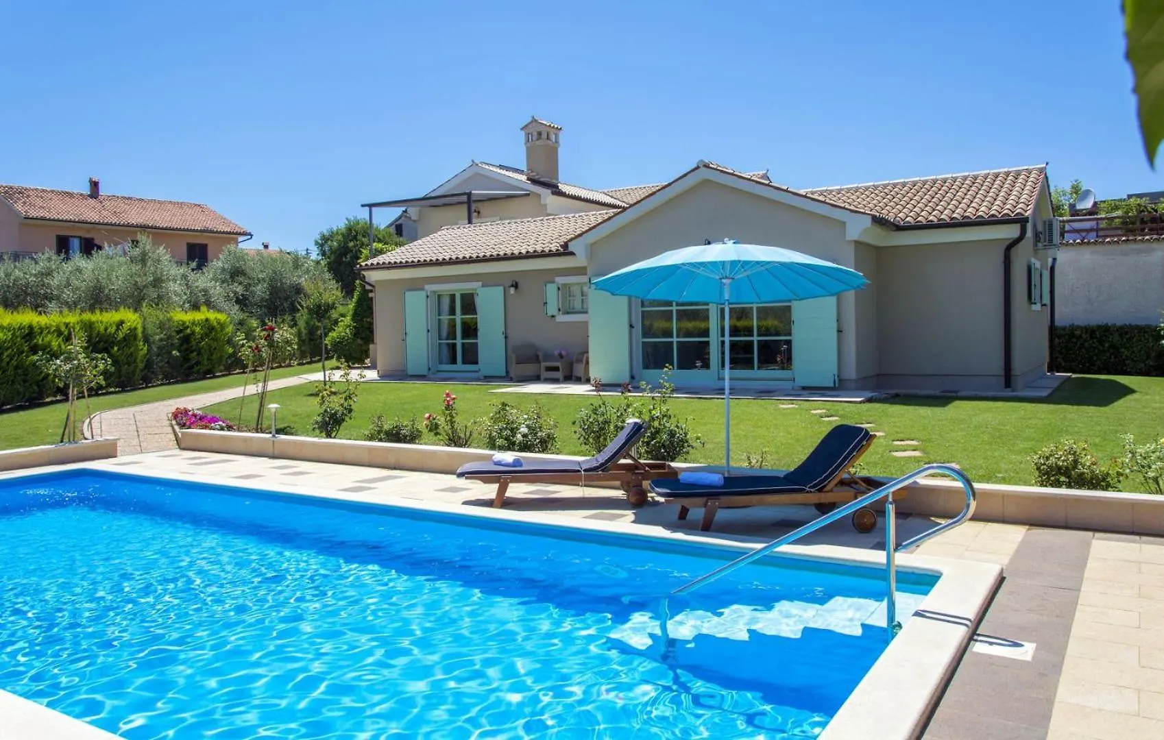 Beautiful Villa Judita With Pool In Tar Tar-Vabriga